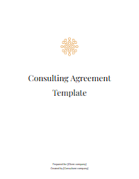 Consulting Agreement