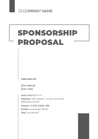 Sponsorship Proposal